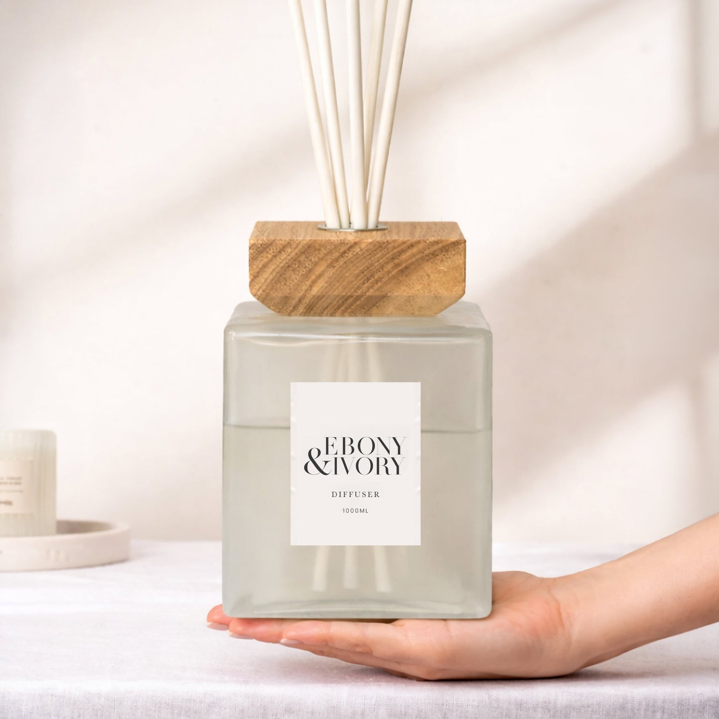 Ivory 1000ml White Reed Diffuser